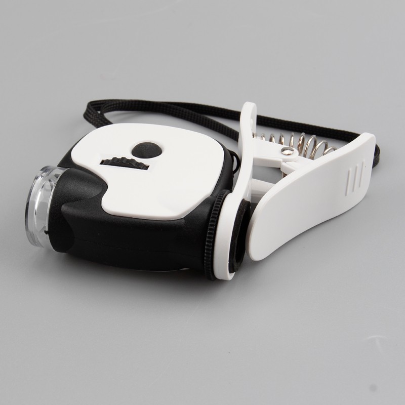 TH-7004DB 48* 48* 22mm 55X Novel Pocket Mobile Phone Microscope with UV light
