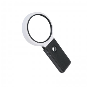 TH-7018B Lamp With Magnifying Glass, Handheld Magnifying Glass With Led Light